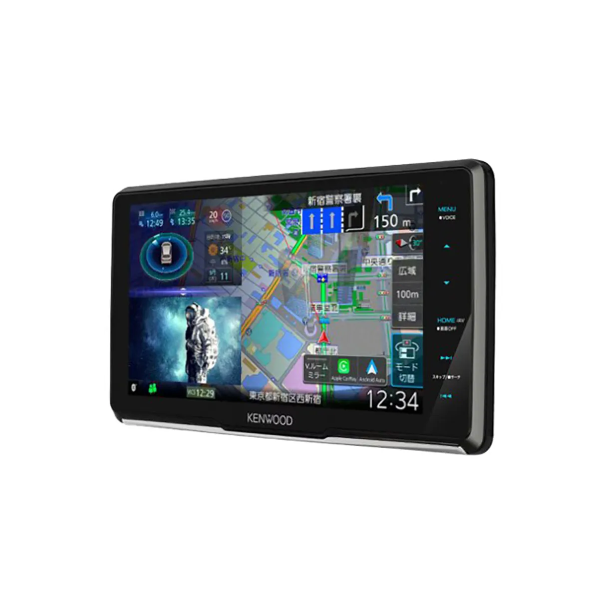 KENWOOD ケンウッド MDV-M911HDF 彩速ナビ 9V型フローティングAV